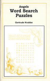 Angels Word Search Puzzles by Gertrude Knabbe